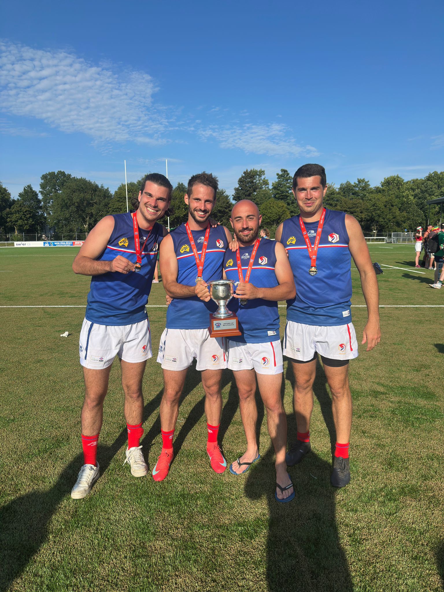 Quatre Toulousains sur le toit de l'Europe du football australien