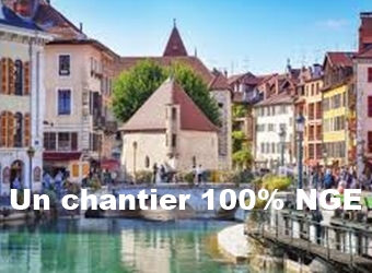Un chantier d’envergure à Annecy