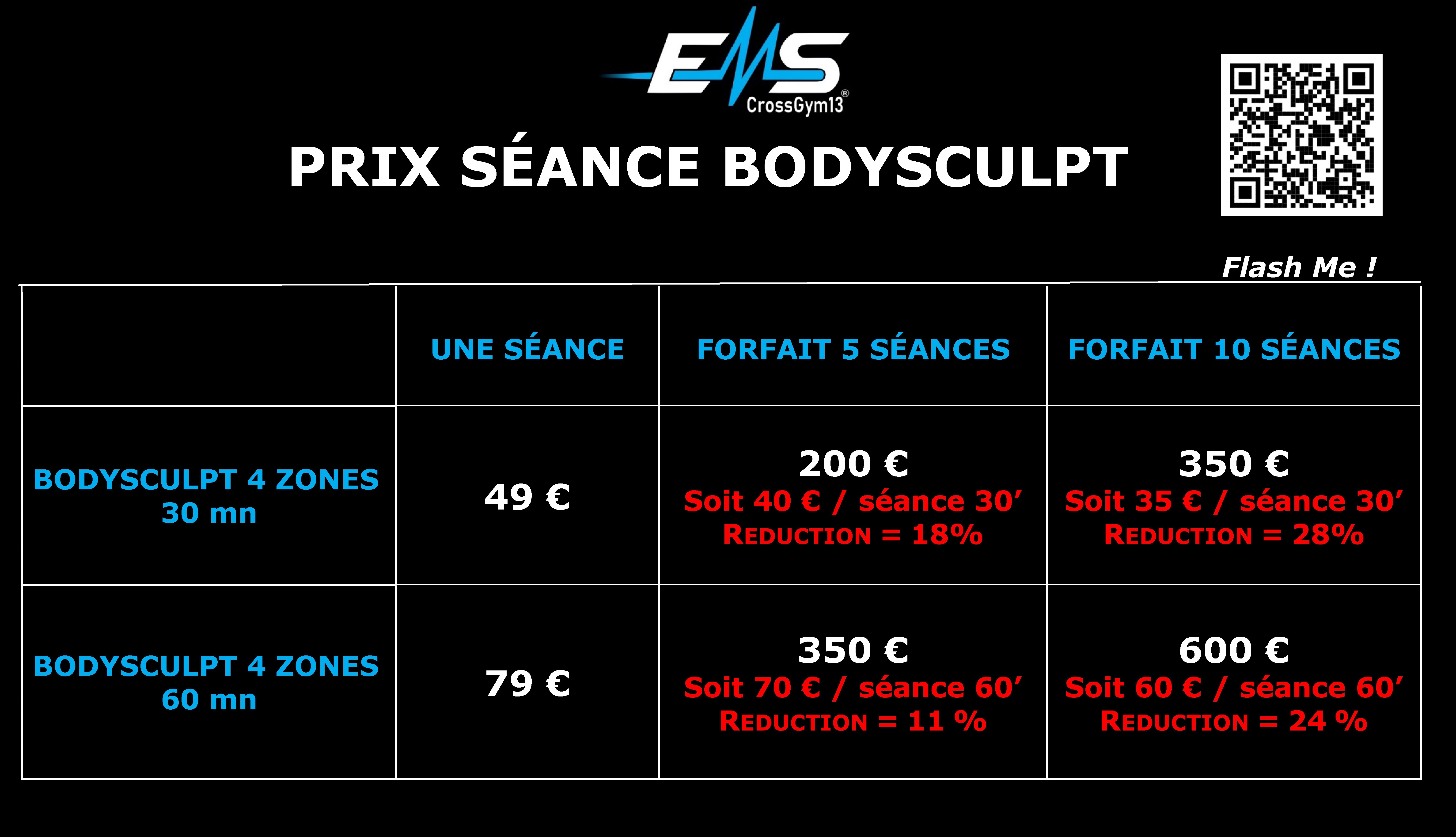 prix séance ems ondes em body sculpt marseille 13013 allauch plan de cuques aix en provence tarif pas cher 