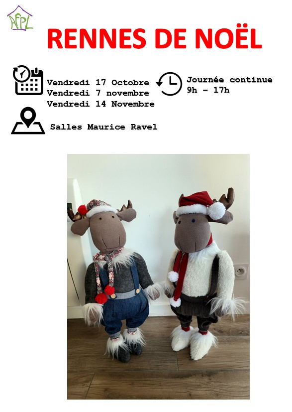 Rennes de noel