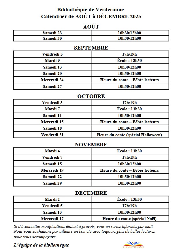 Calendrier-BIBLIO
