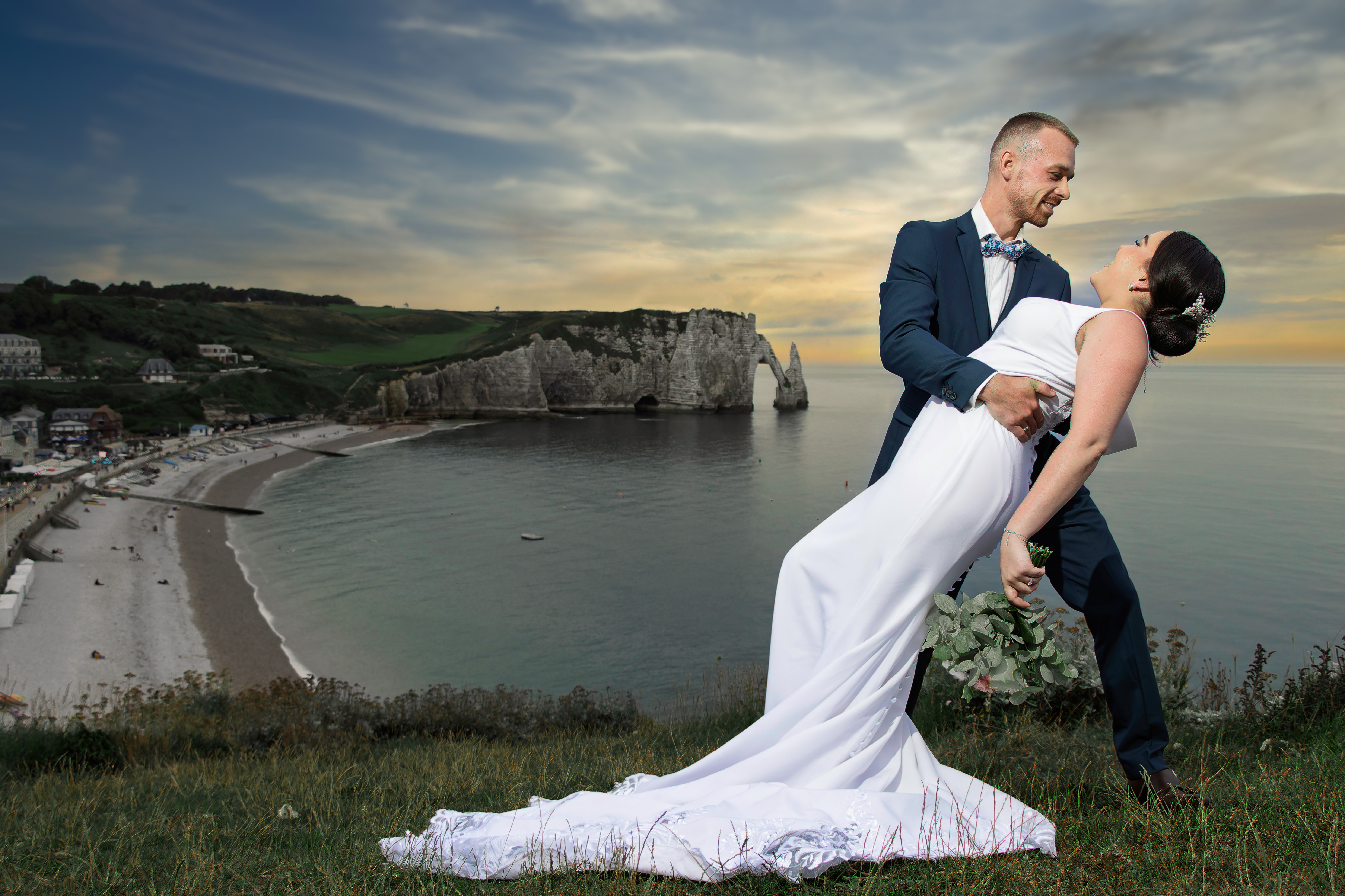 photo de couple de mariage