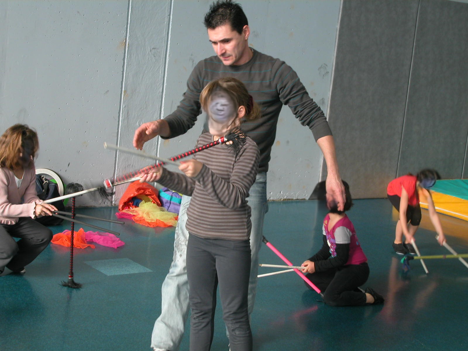 Stage batons 3 floutee