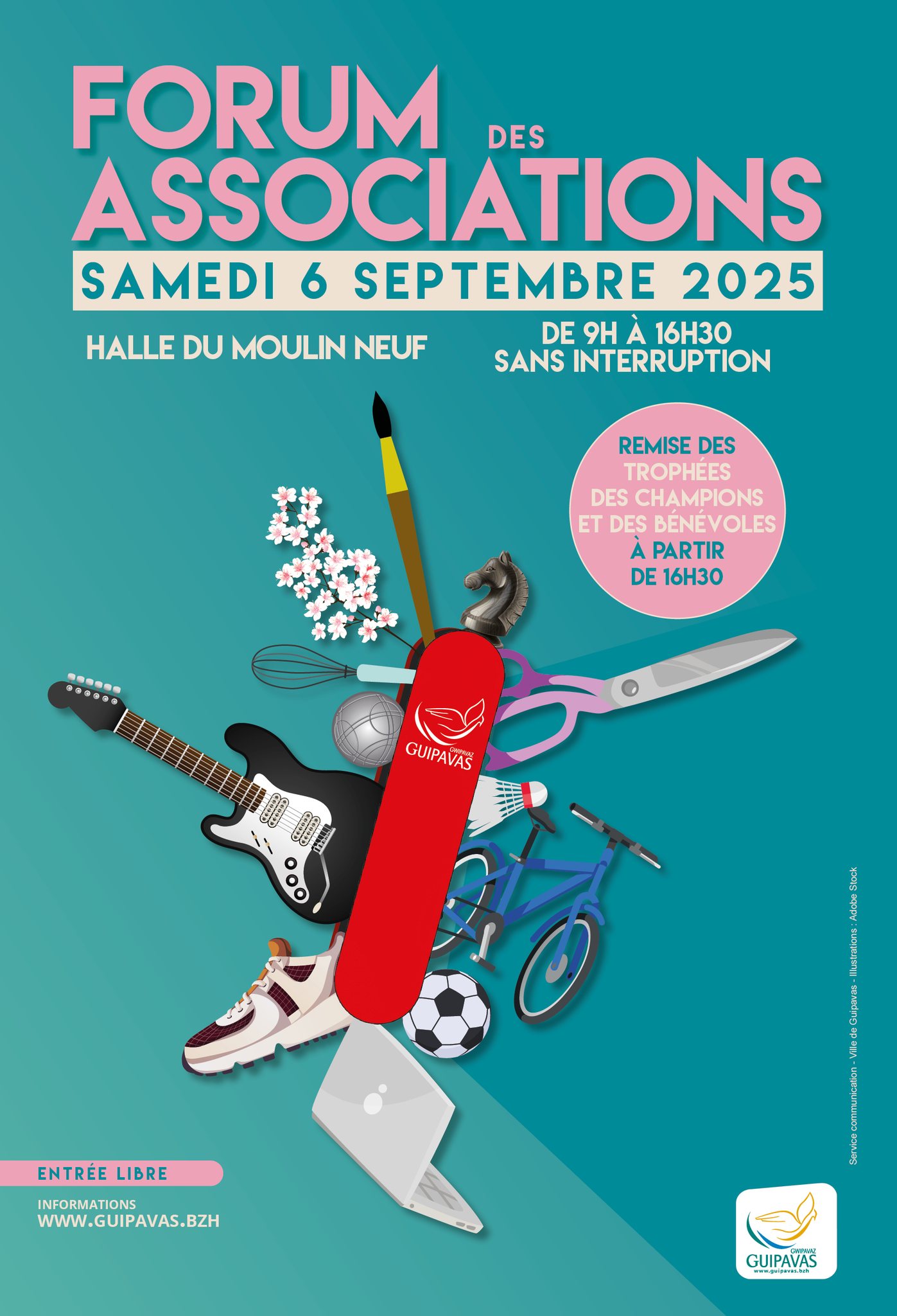 📣 Retrouvez Evi'Danse au Forum des Associations de Guipavas ! 