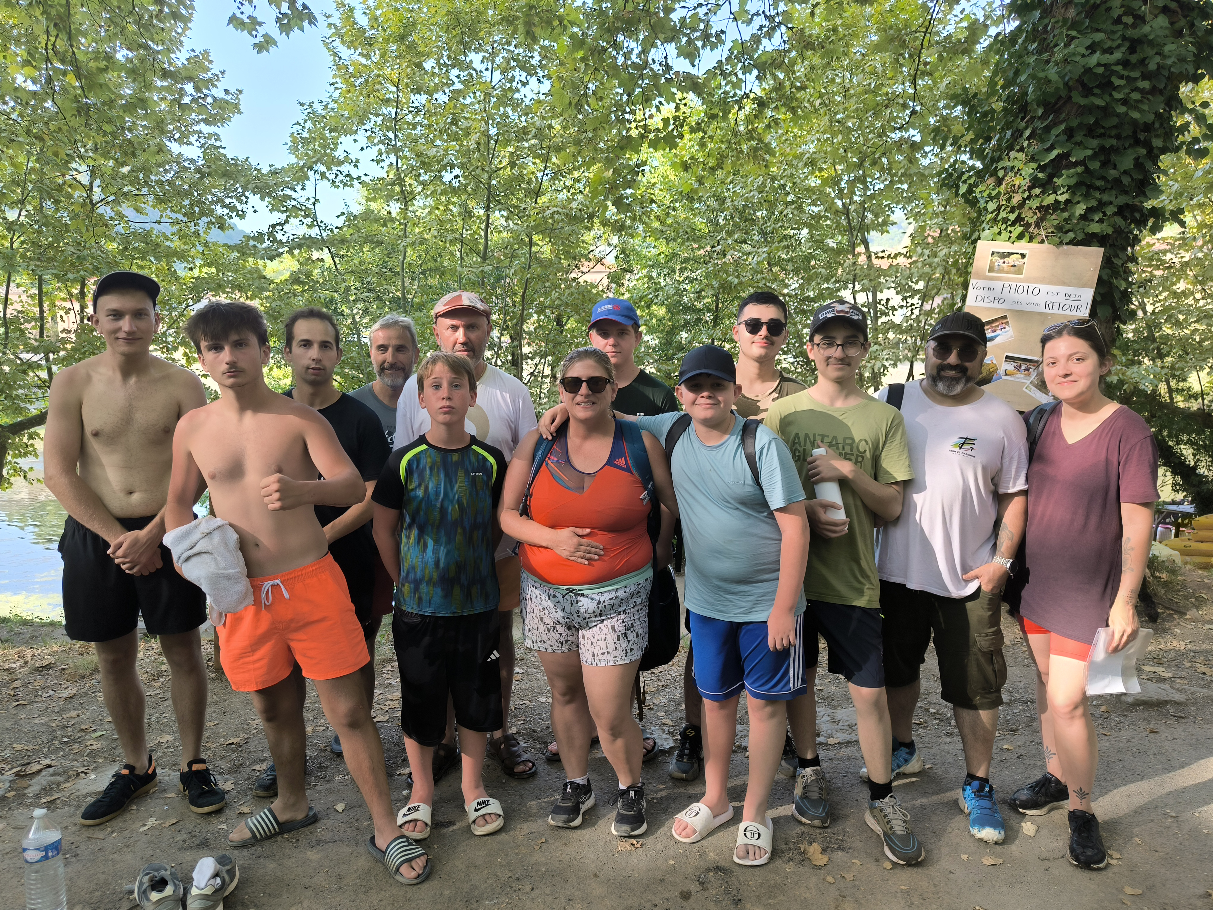  Sortie en Canoé pour le CAC Tennis de table