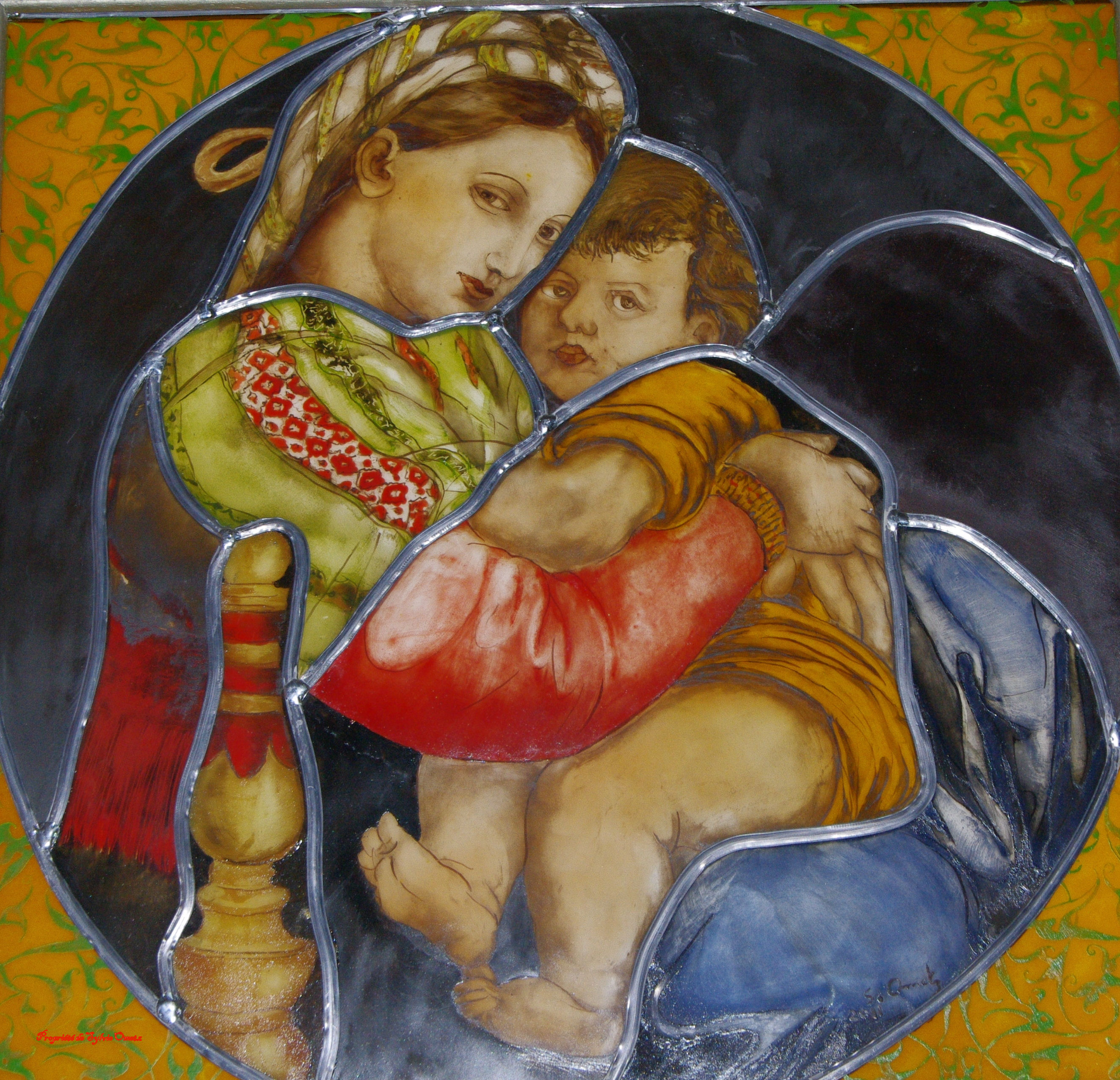 6 a raphael la vierge et l enfant a la chaise 11
