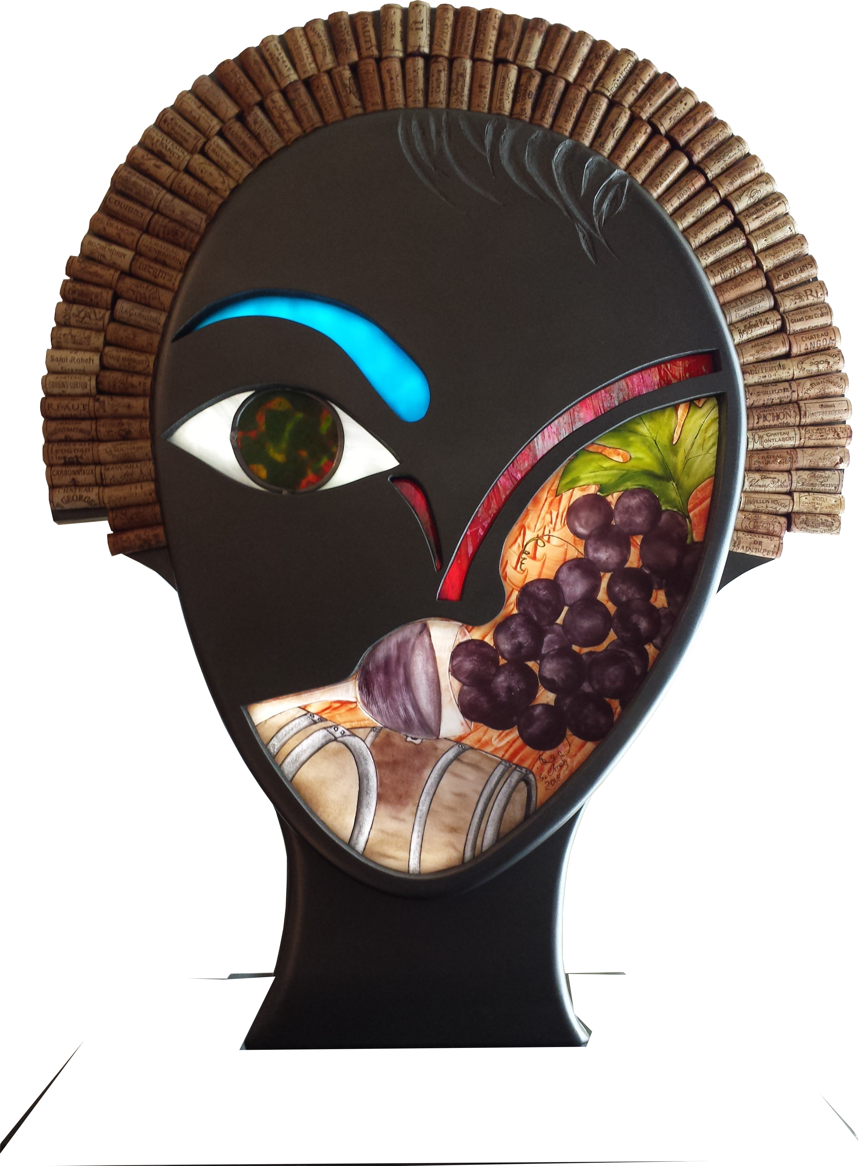 Masque de bacchus de sylvie ometz