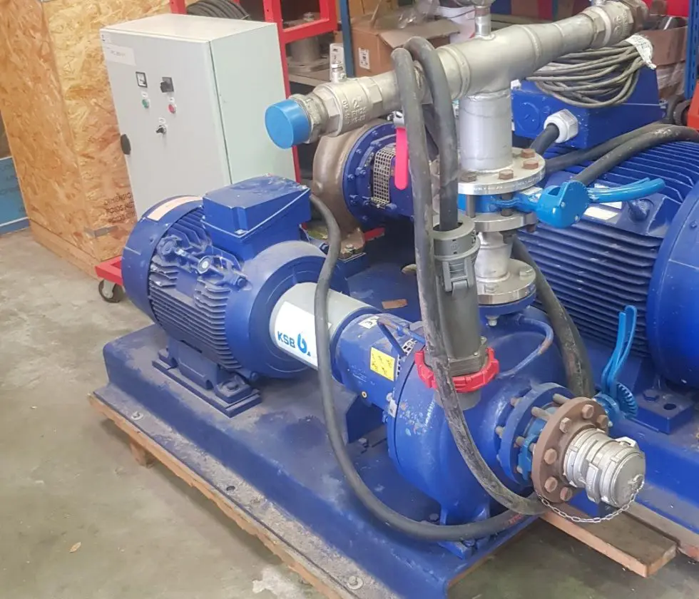Pompe ksb 37kw 70m3h a 99m avec coffret electrique