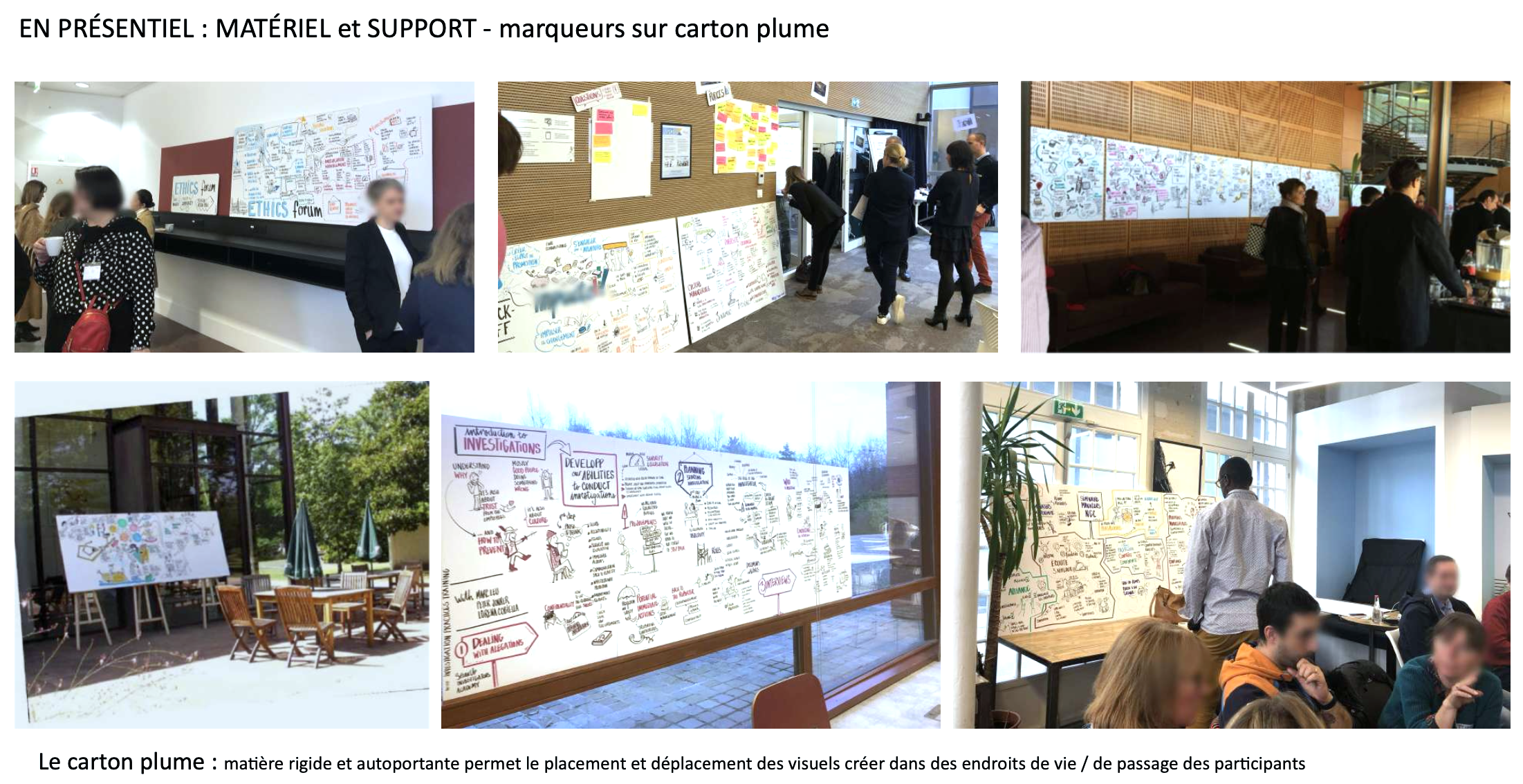 Fabienne regnier faregnier facilitation graphique scribing carton plume 