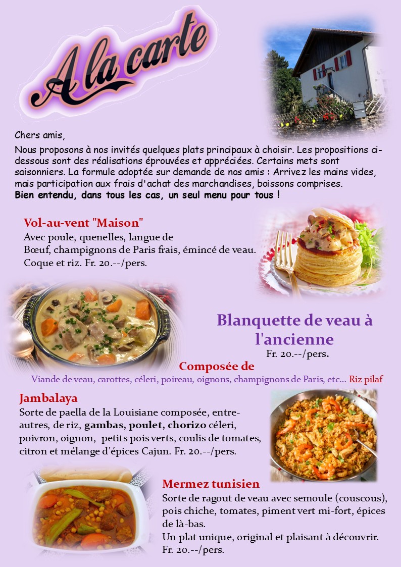 A-la-carte