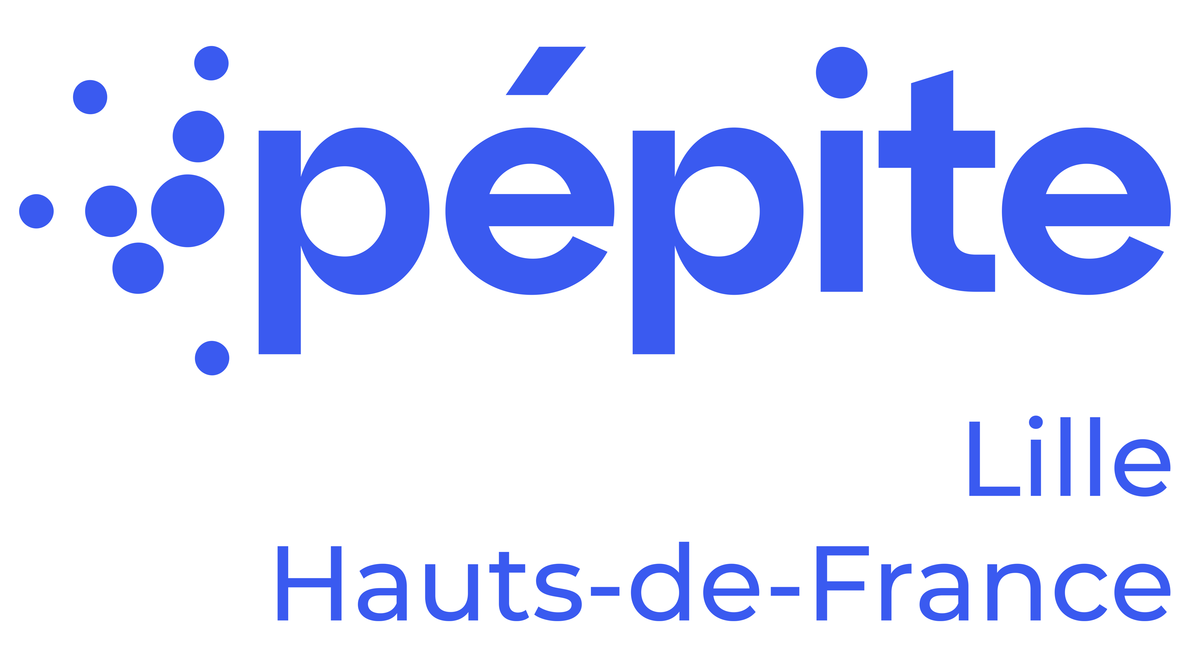 Pepite logo bleu