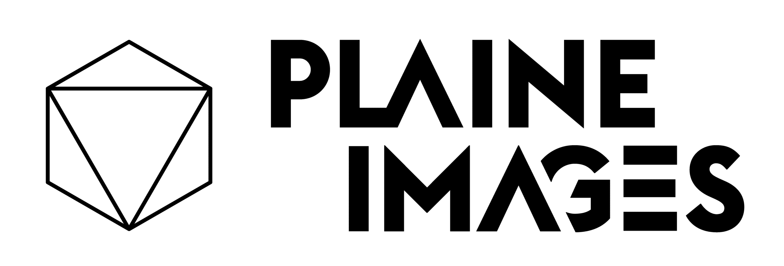 Logo plaine images noir