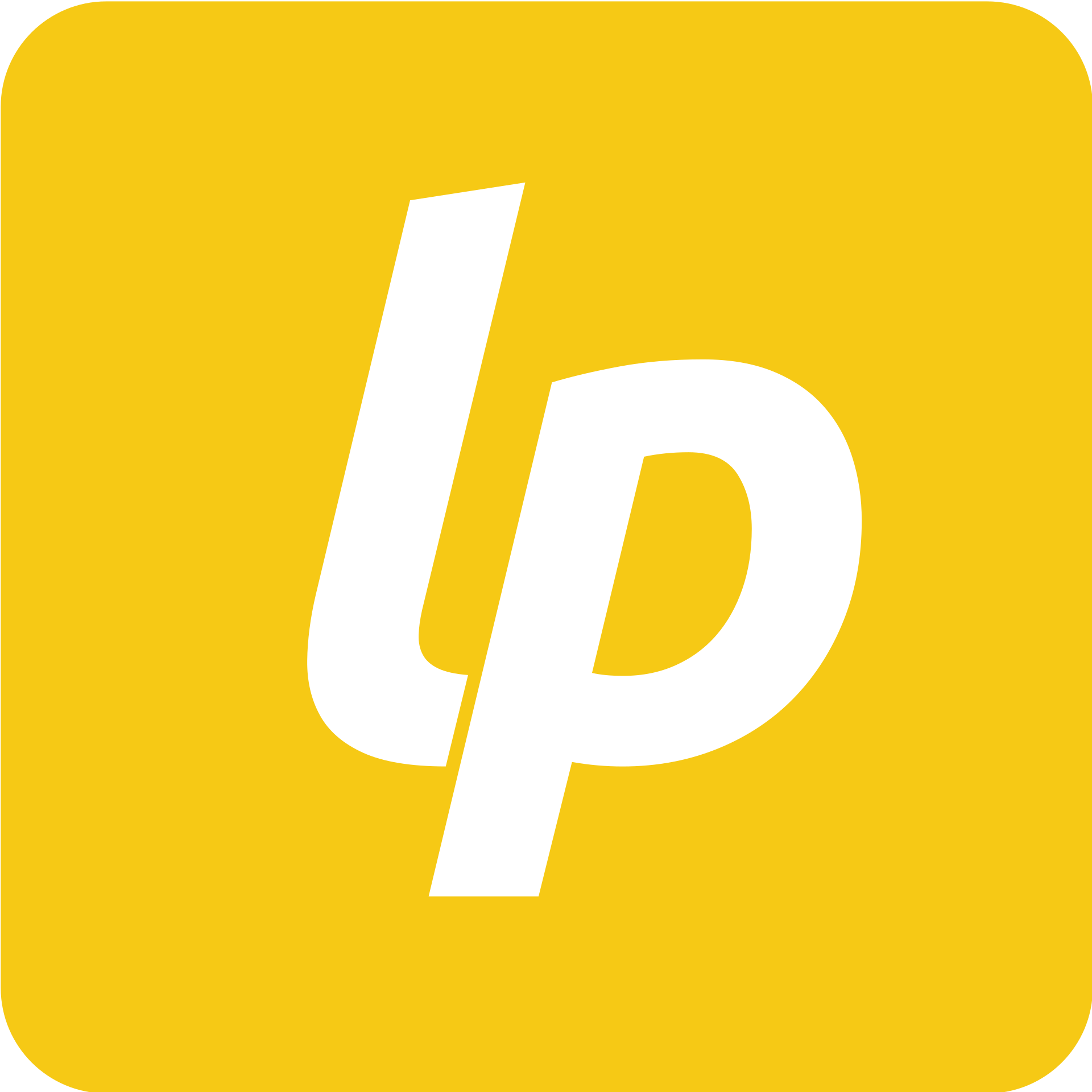 Liberapay logo v2 white-on-yellow-svg