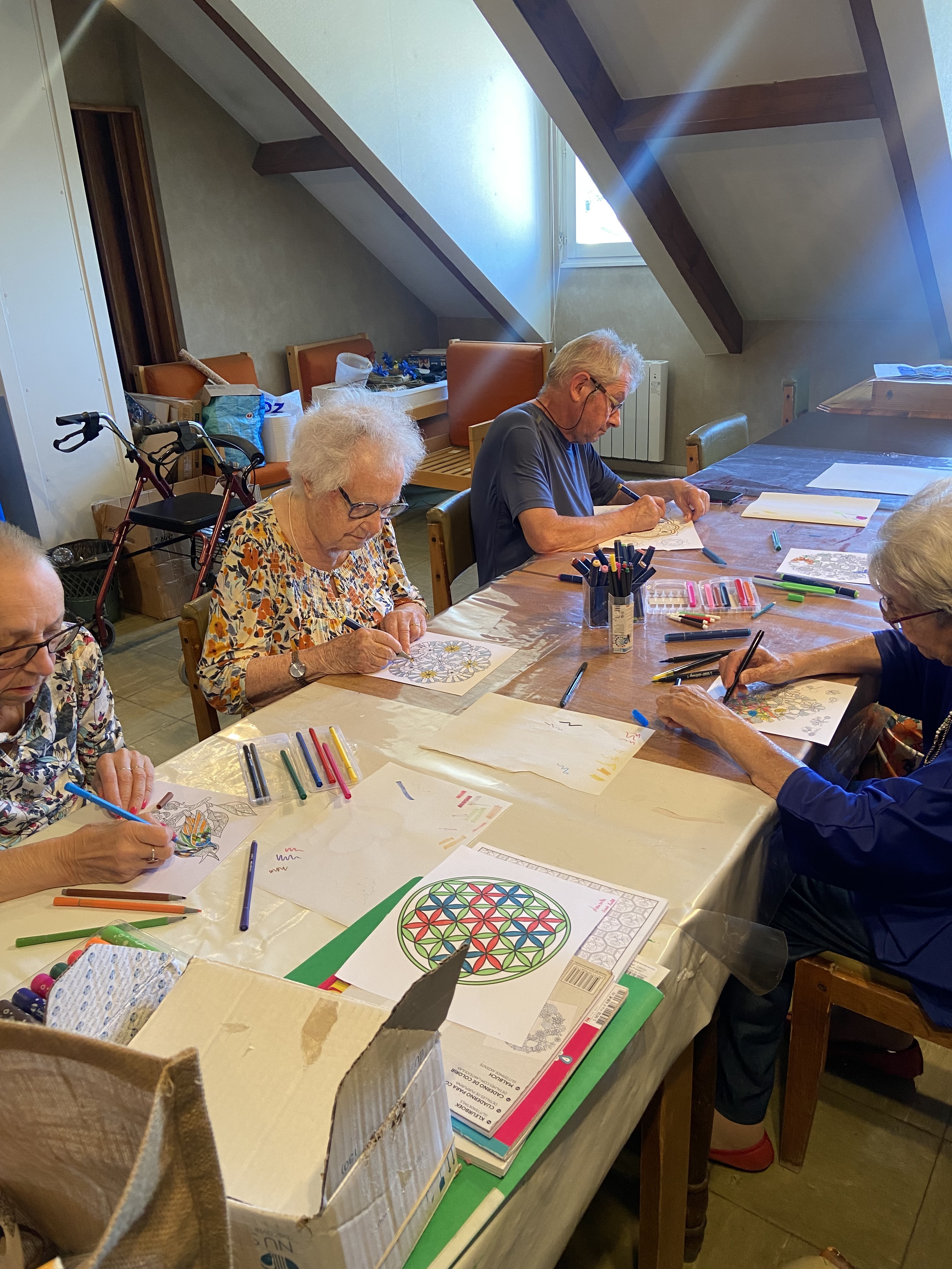 Artherapie senior