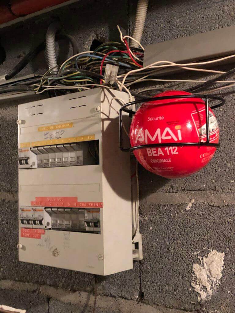 Innovation sécurité : extinction automatique BEA112 pour tableaux électriques | INCENDIE NC