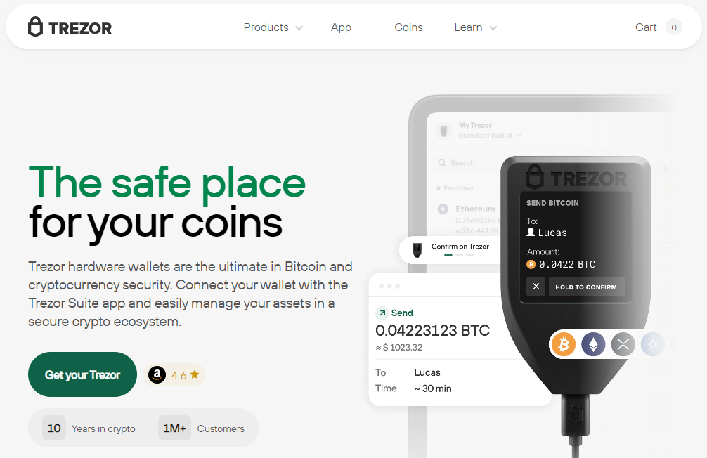 Trezor-start