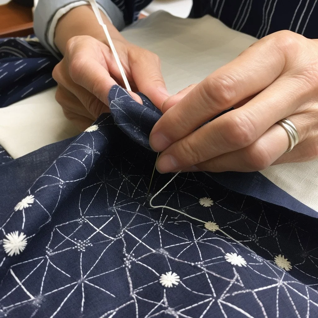 Sashiko japonais