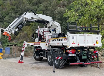 RISA : La grue hybride DCR24 