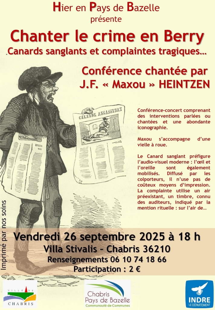 Hier en Pays de Bazelle : conférence