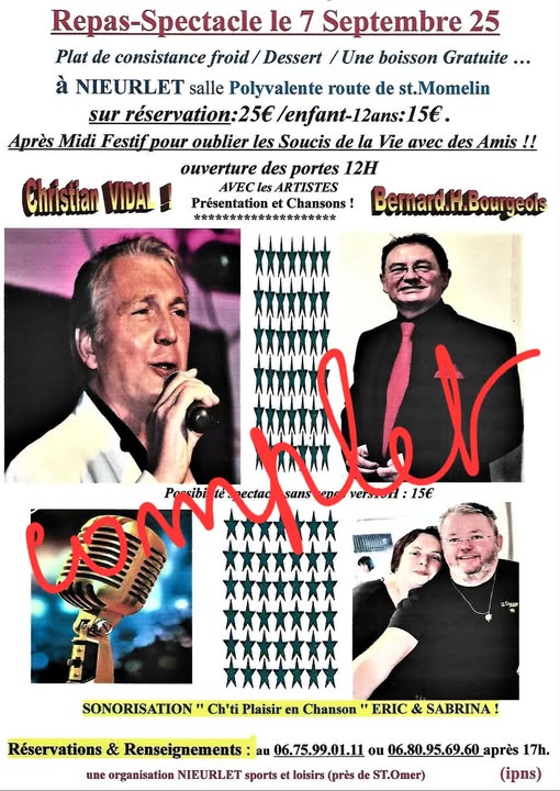 Repas nsl 7 septembre 2025