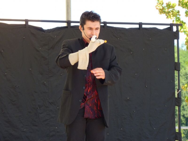 Ventriloque-chaussette