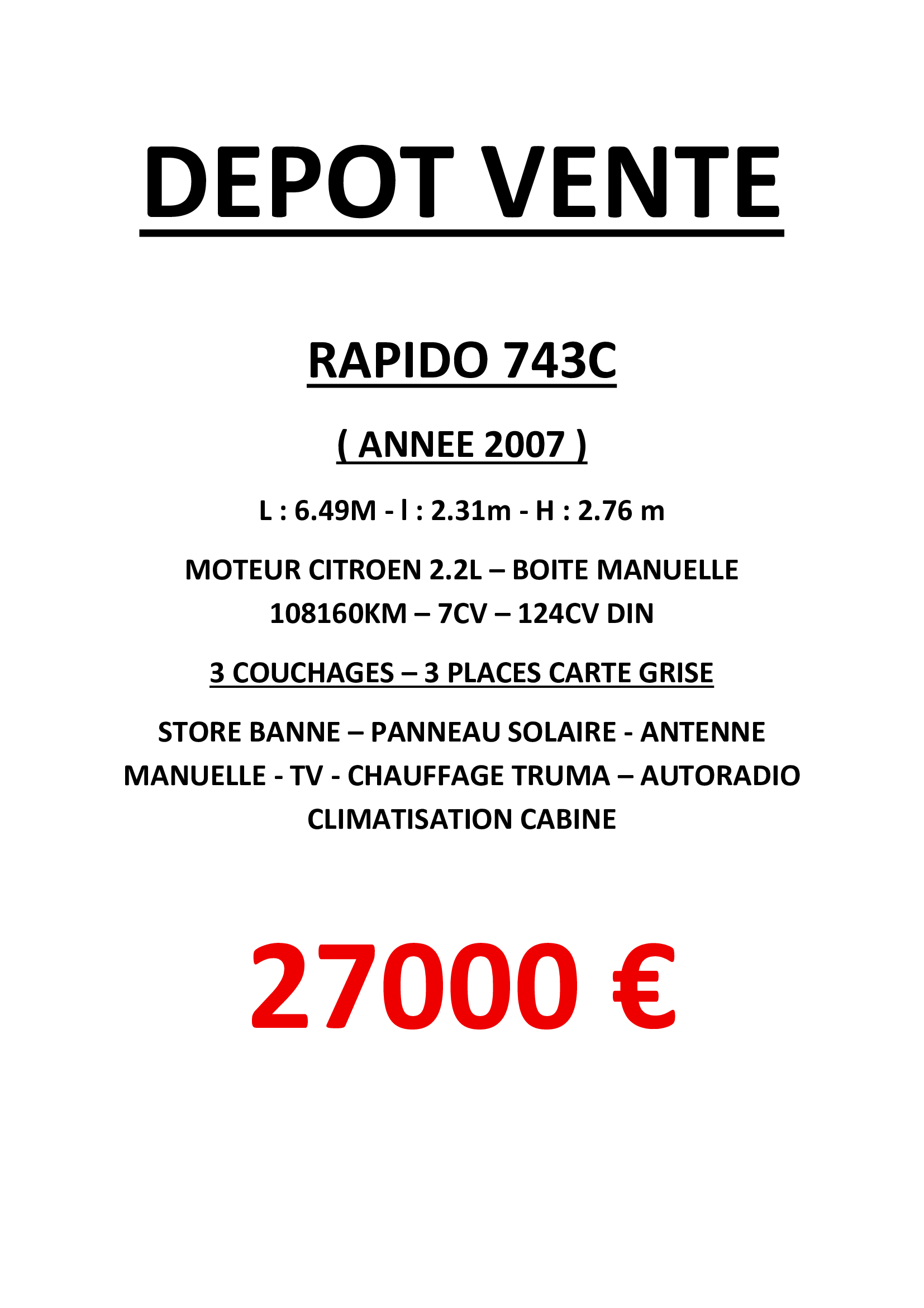Depot vente 1c model beatrix
