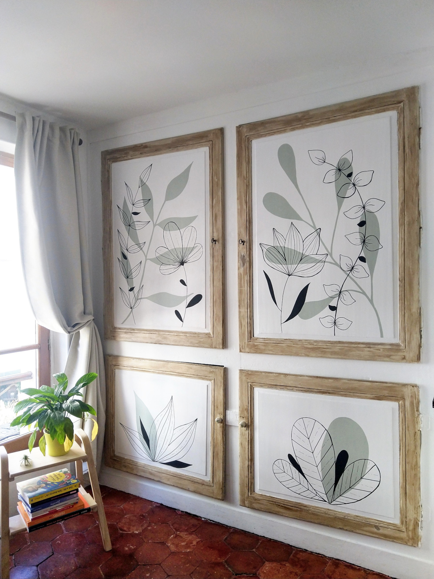 Fresque murale Camille Fauquet