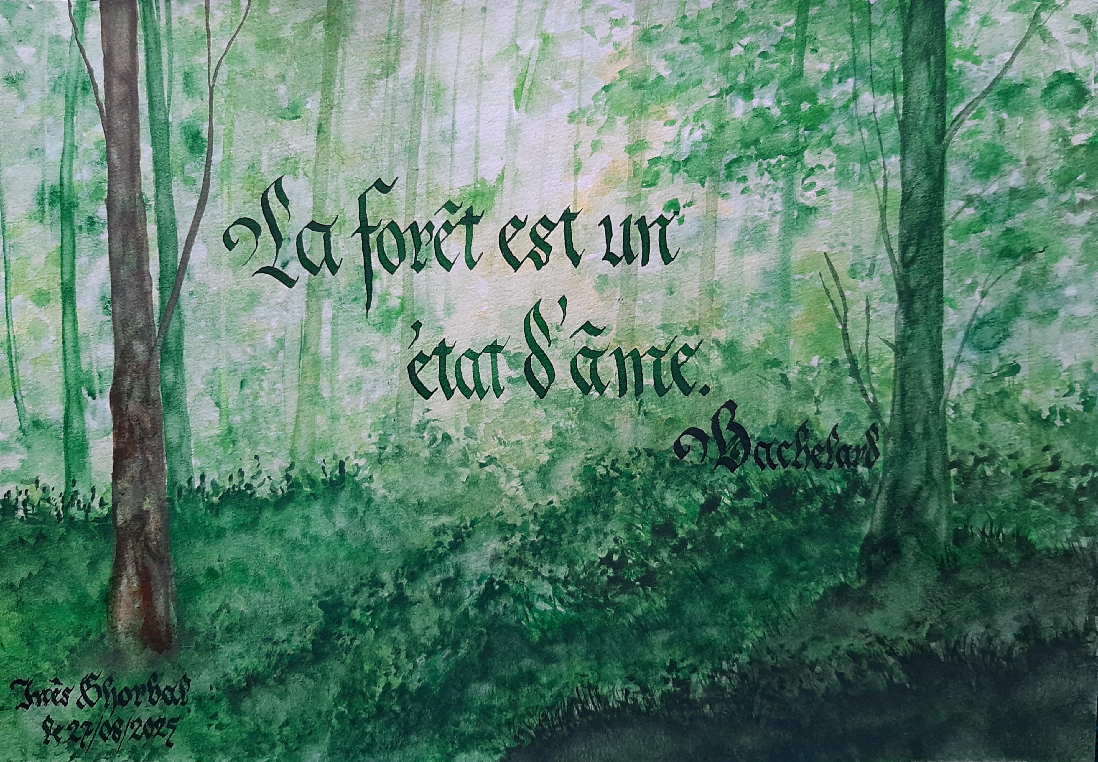 Calligraphie-sur-aquarelle-Bachelard