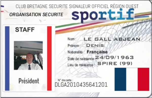 Carte pro cbssoro denis le gall verso
