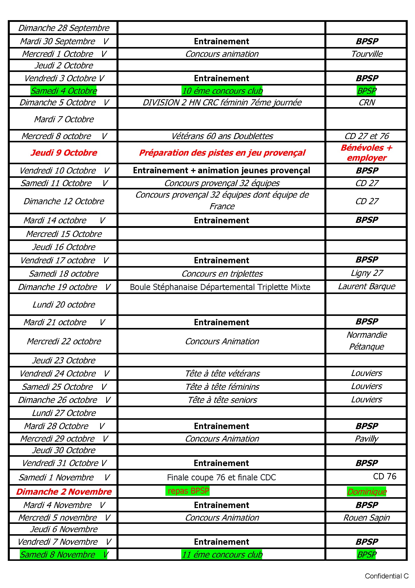 Calendrier boulodrome du 13 08 25 conv 2