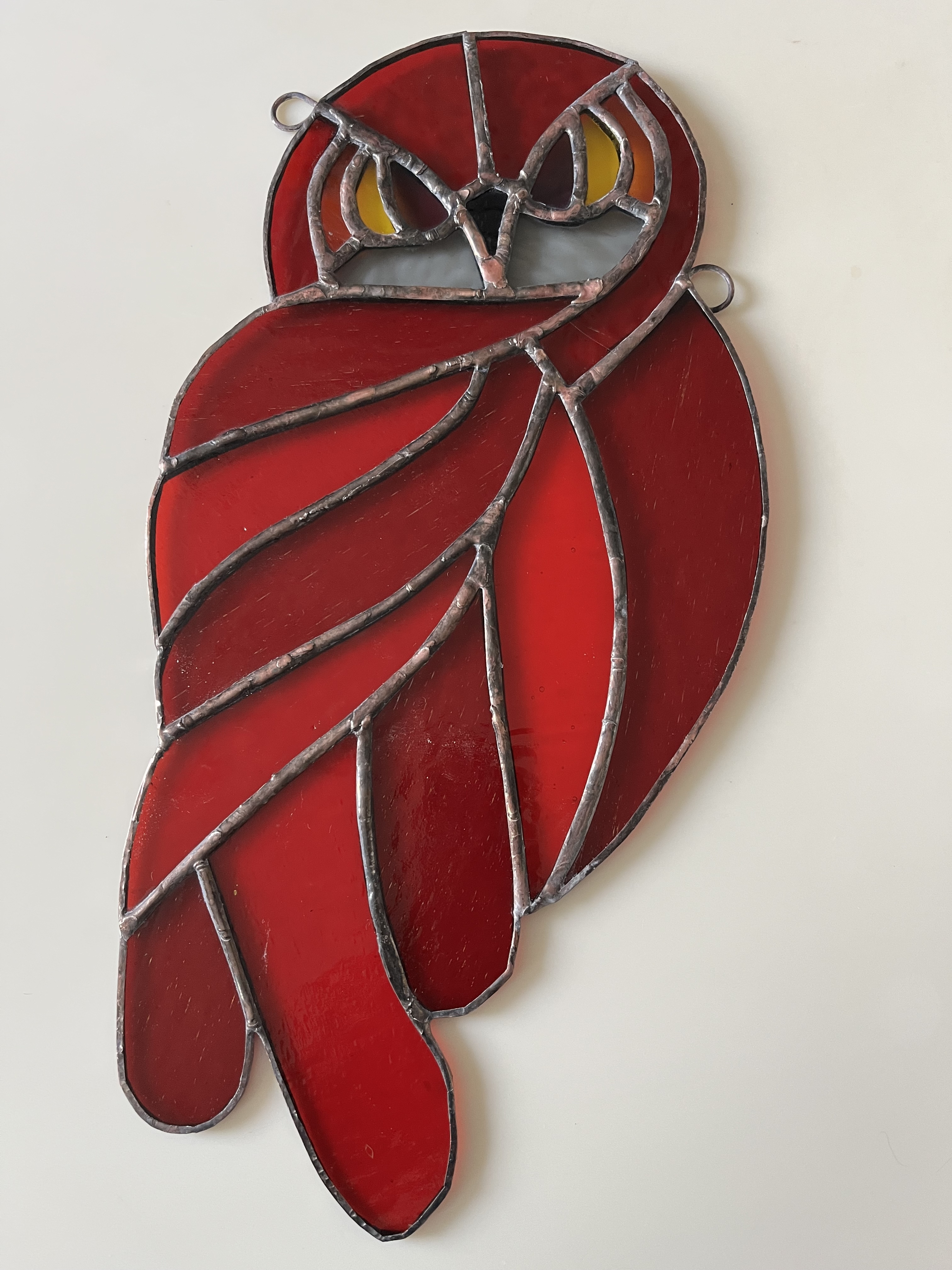 35 chouette rouge la dame de verre montelimar france