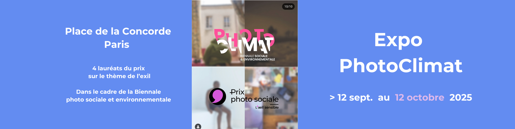 Exposition à PhotoClimat 2025