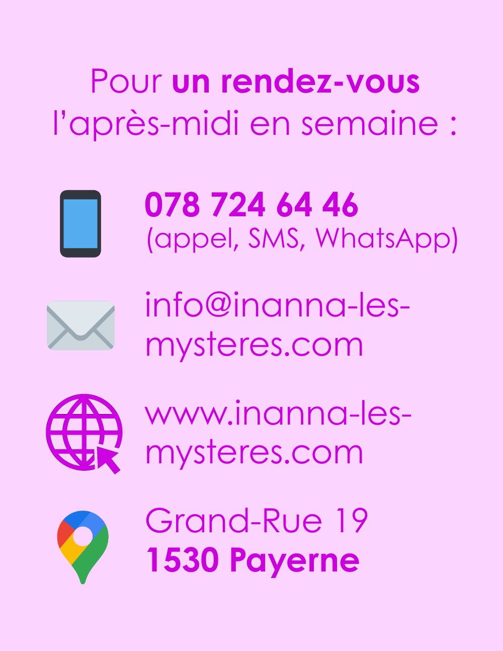 Demander une séance de channeling pour autrui, coordonnées de contact