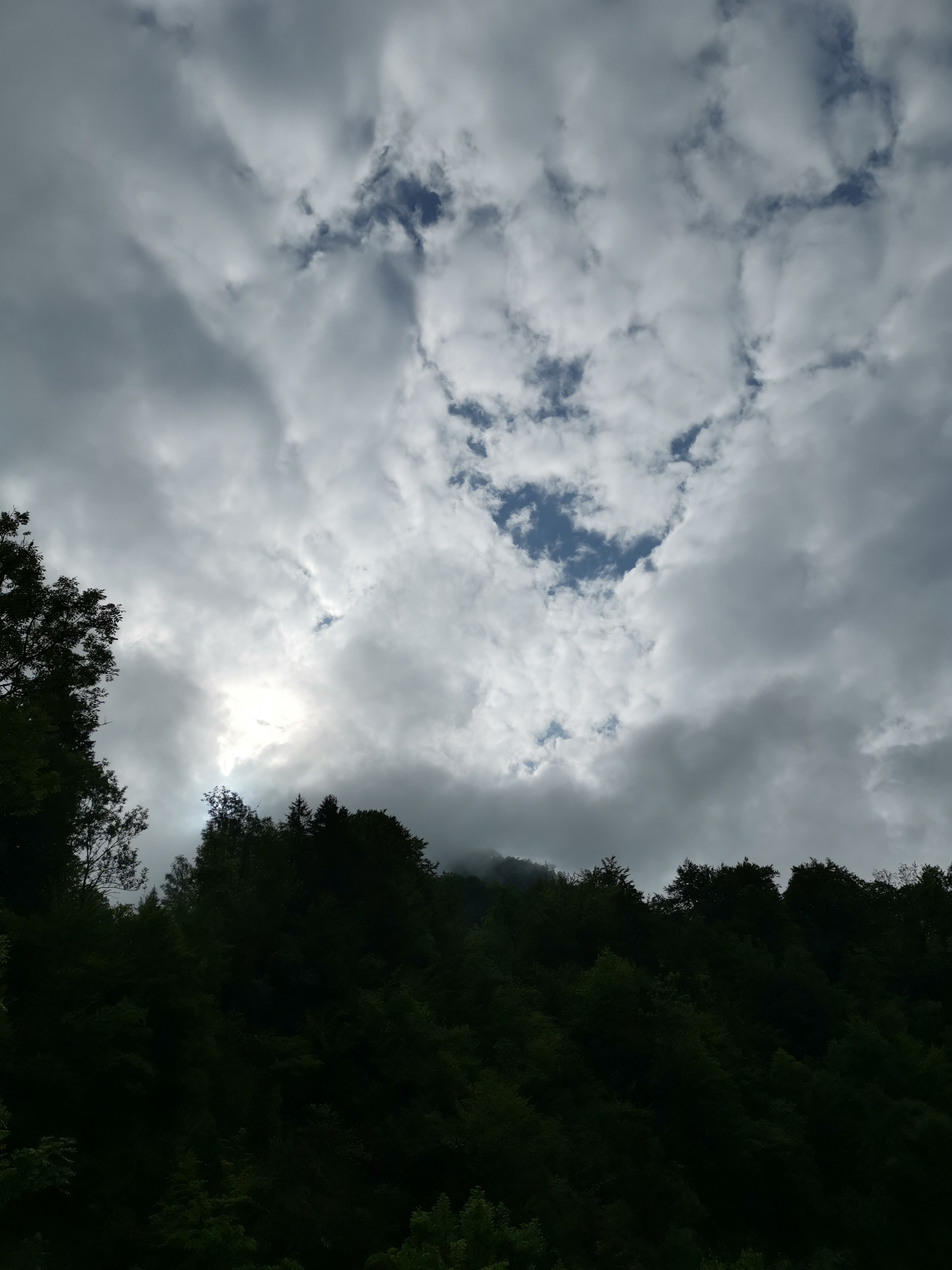 Wolken, Himmel Blau