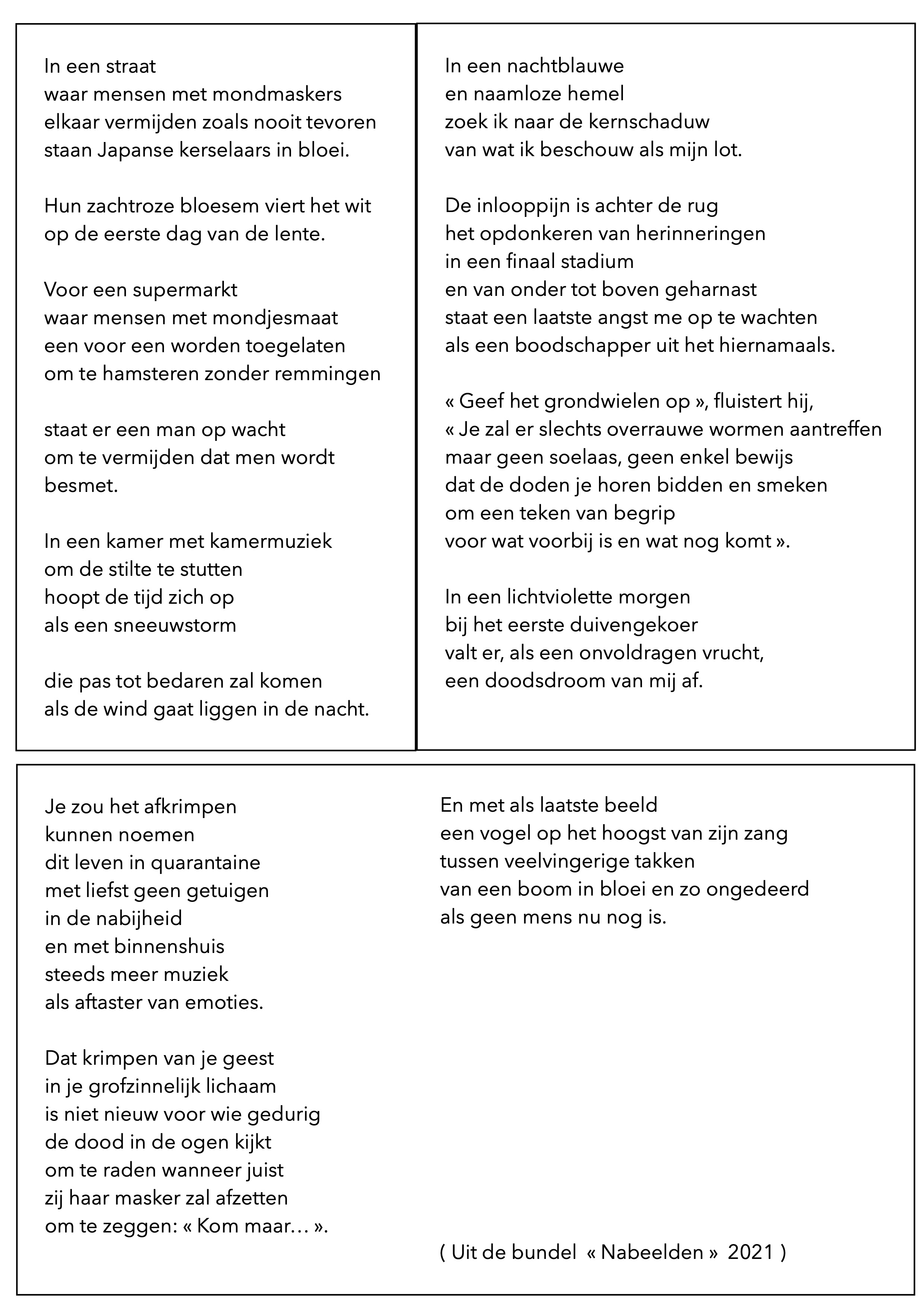 Luke gedichten 1