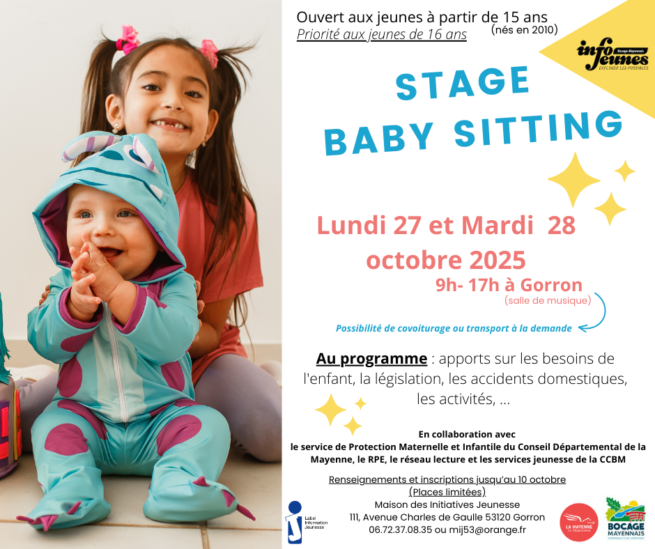 Stage baby sitting