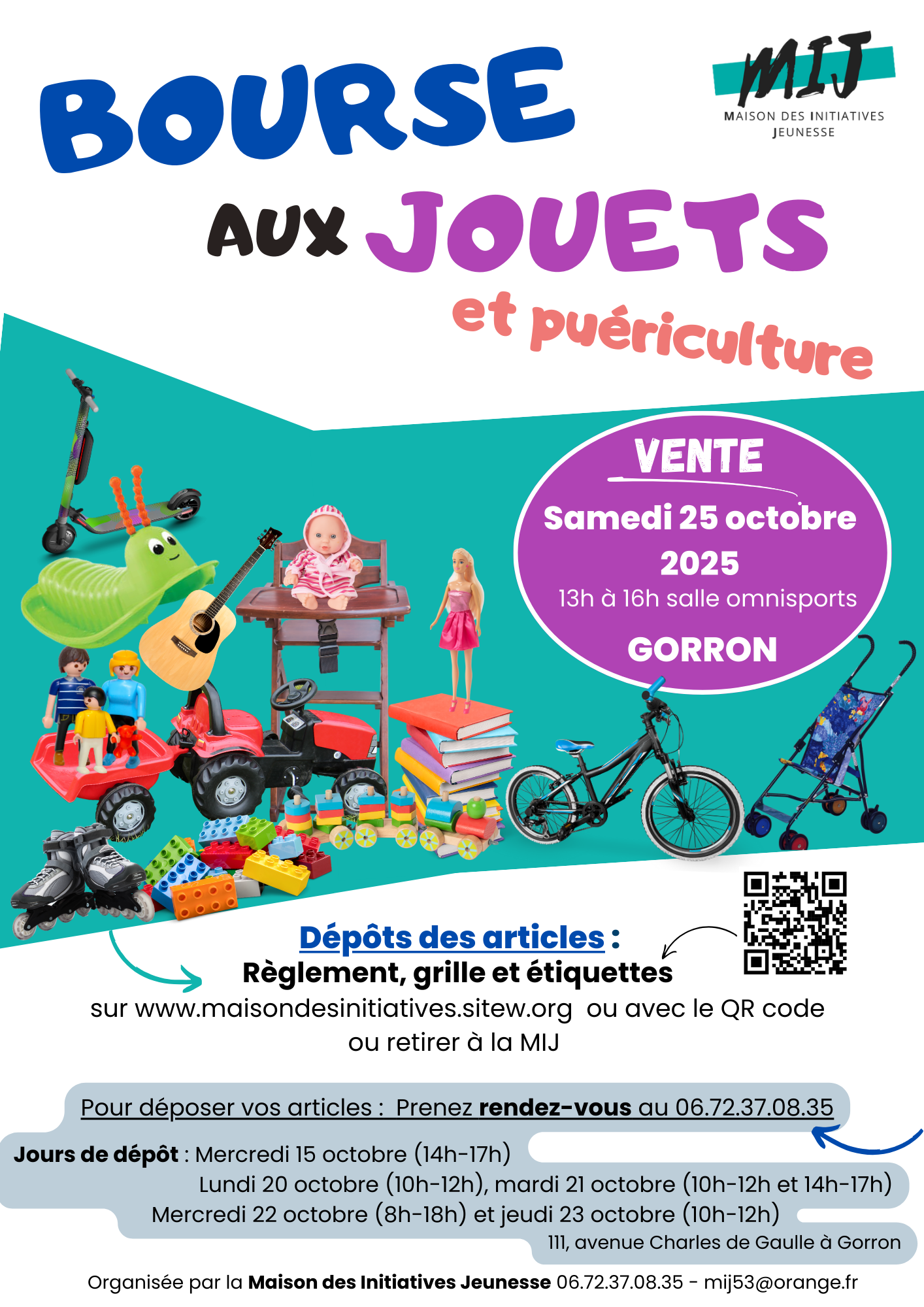 Affiche bourse aux jouets 2 