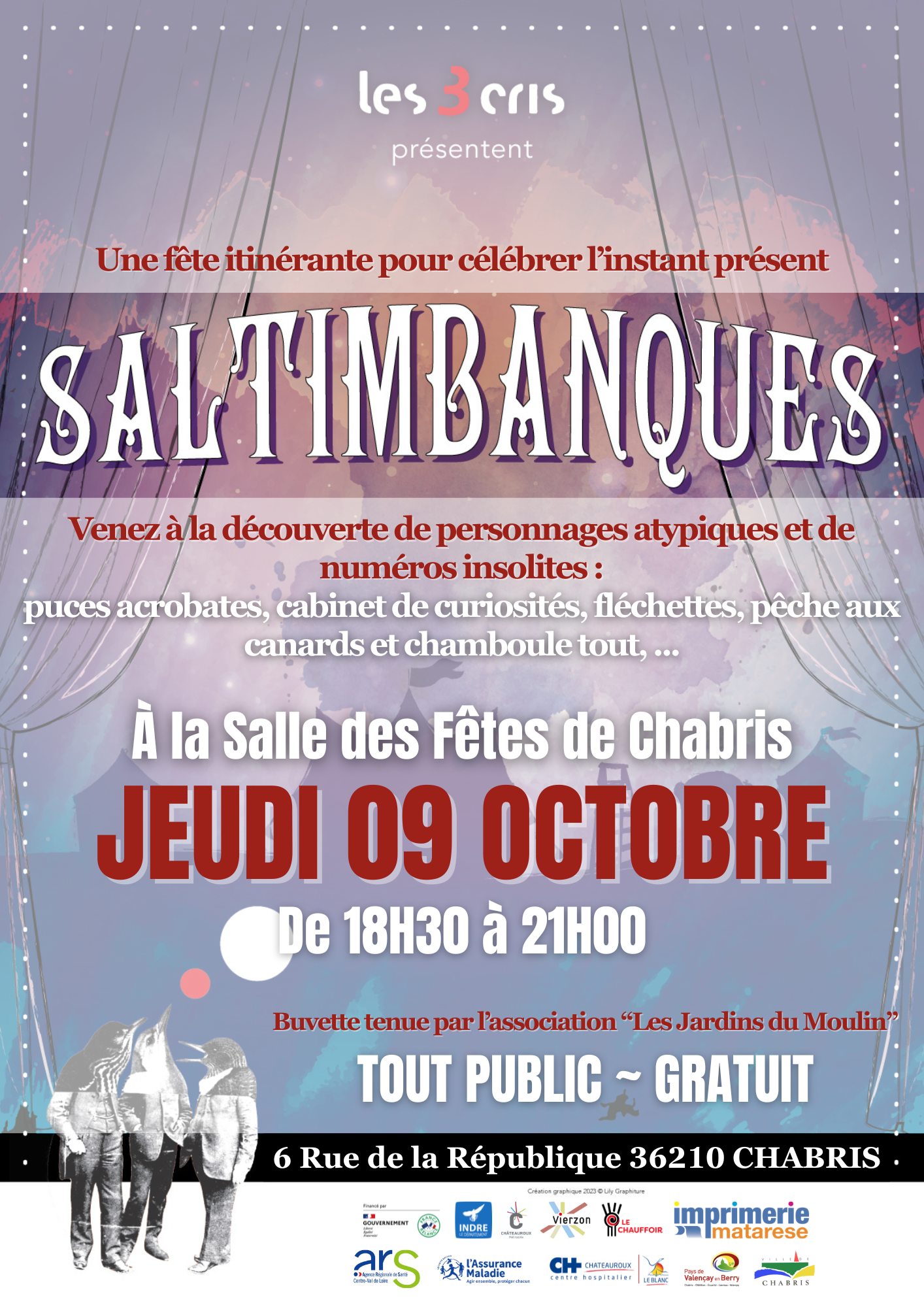 Spectacle : les saltimbanques