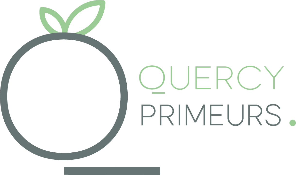 Logo quercy primeurs couleurs de u clinaison 3