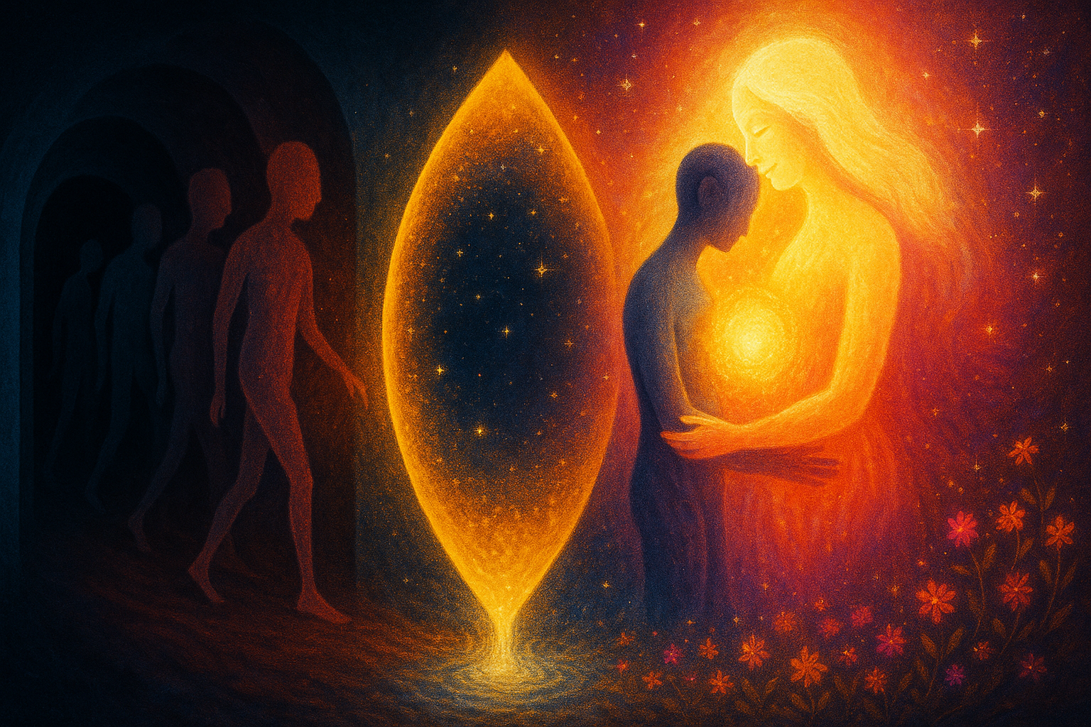 Découvrez la distinction entre les Petits Mystères et les Grands Mystères à travers mon expérience vécue avec Inanna. Un voyage initiatique vers la métamorphose.