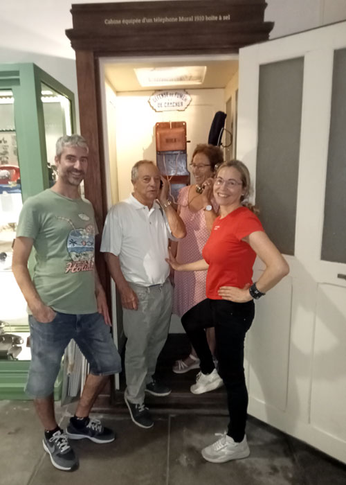 Visite d'une famille espagnole 