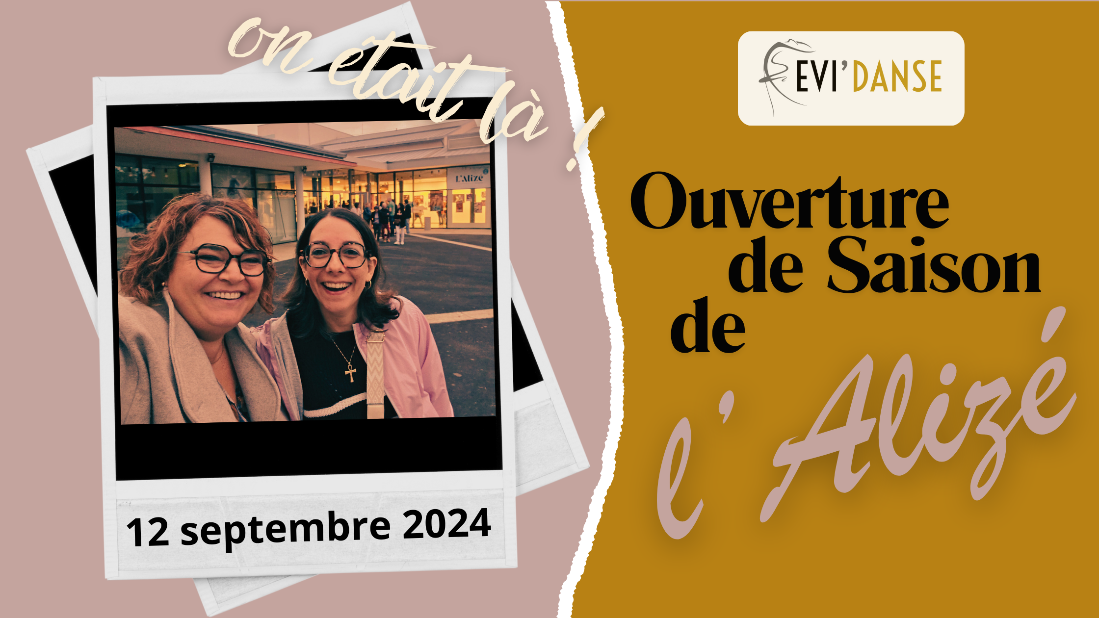 🎉 L'Alizé rouvre ses portes : visite inspirante pour Evi'Danse !