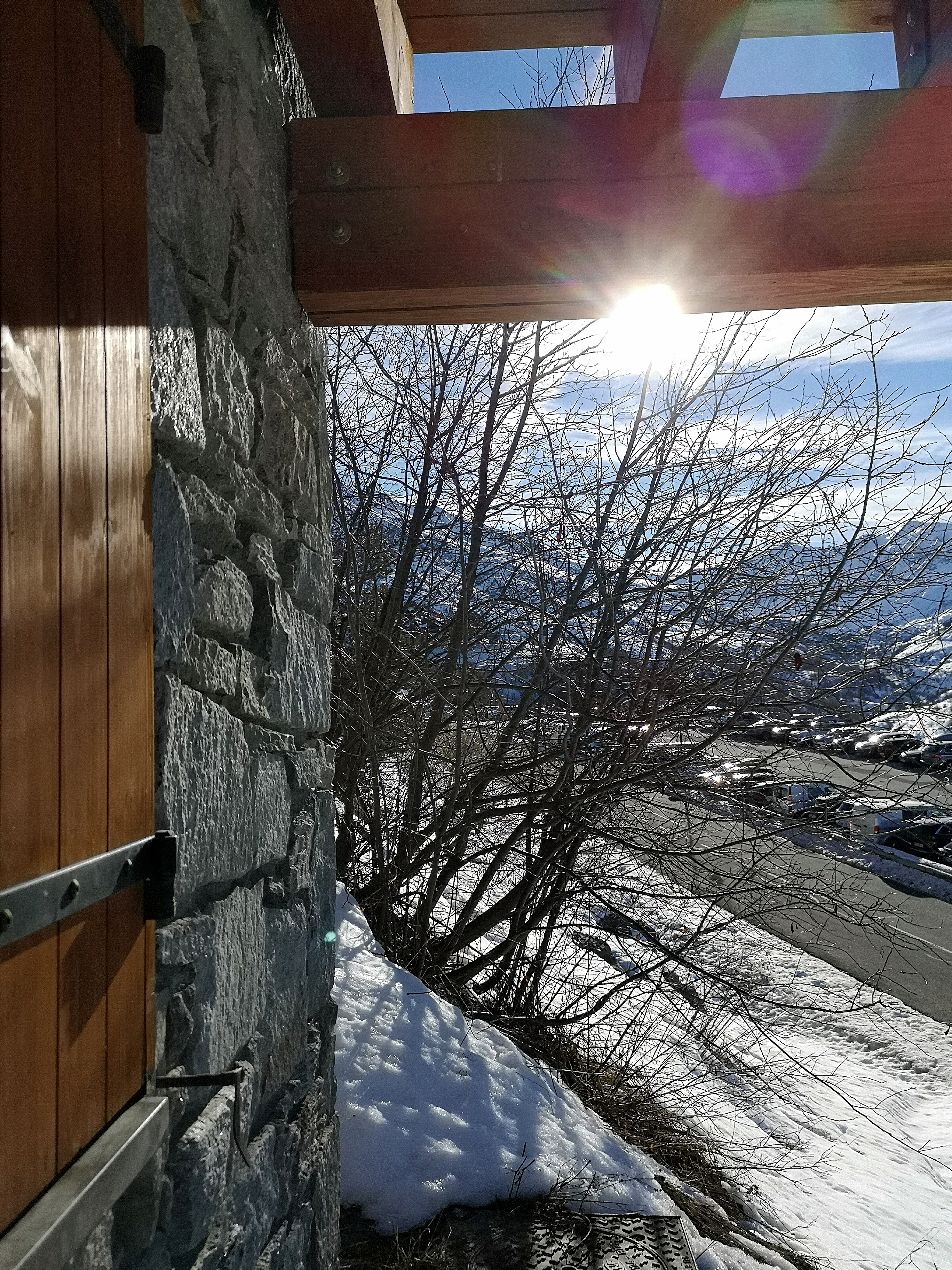 Valmeinier lever de soleil