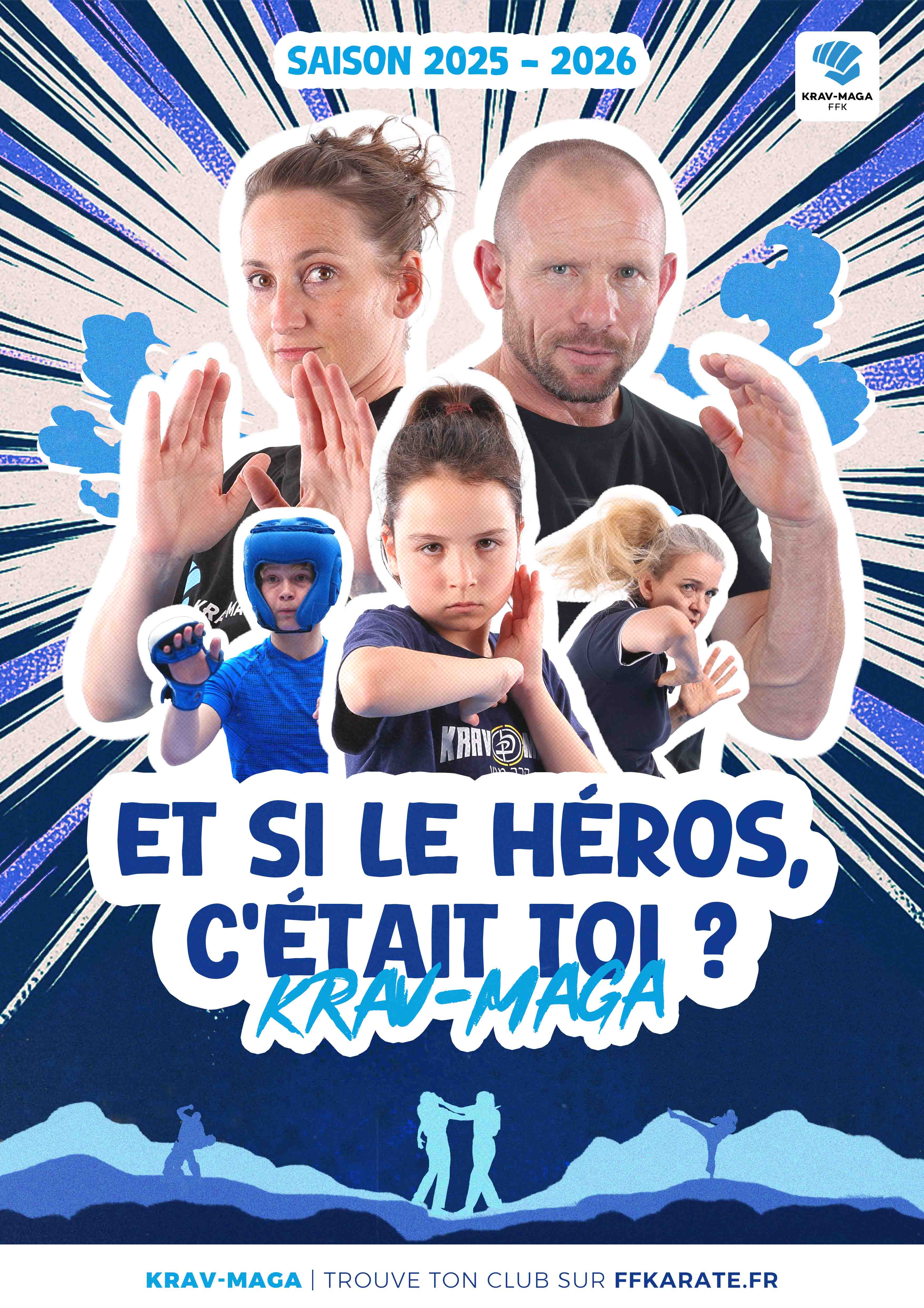 Cr 2526 affiche a3 krav maga bd