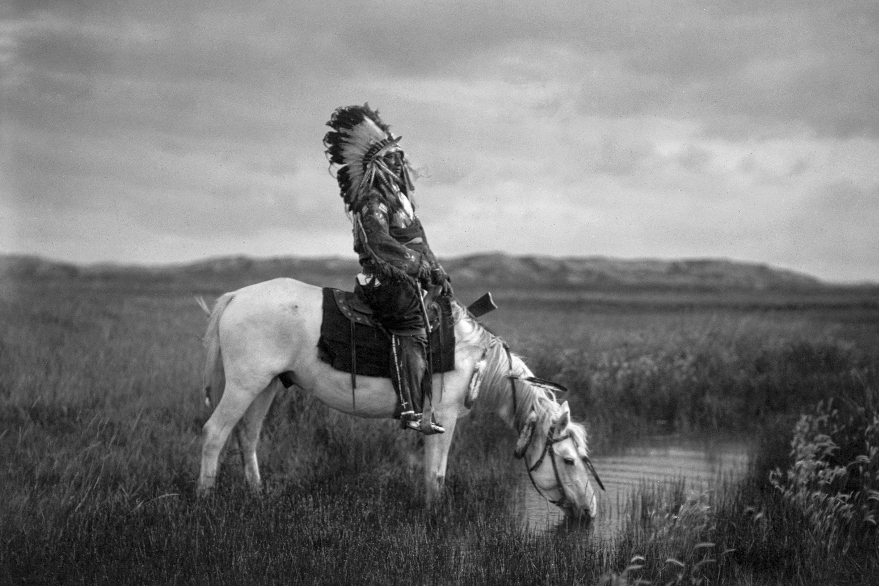 Indiens-curtis-Bad-Lands