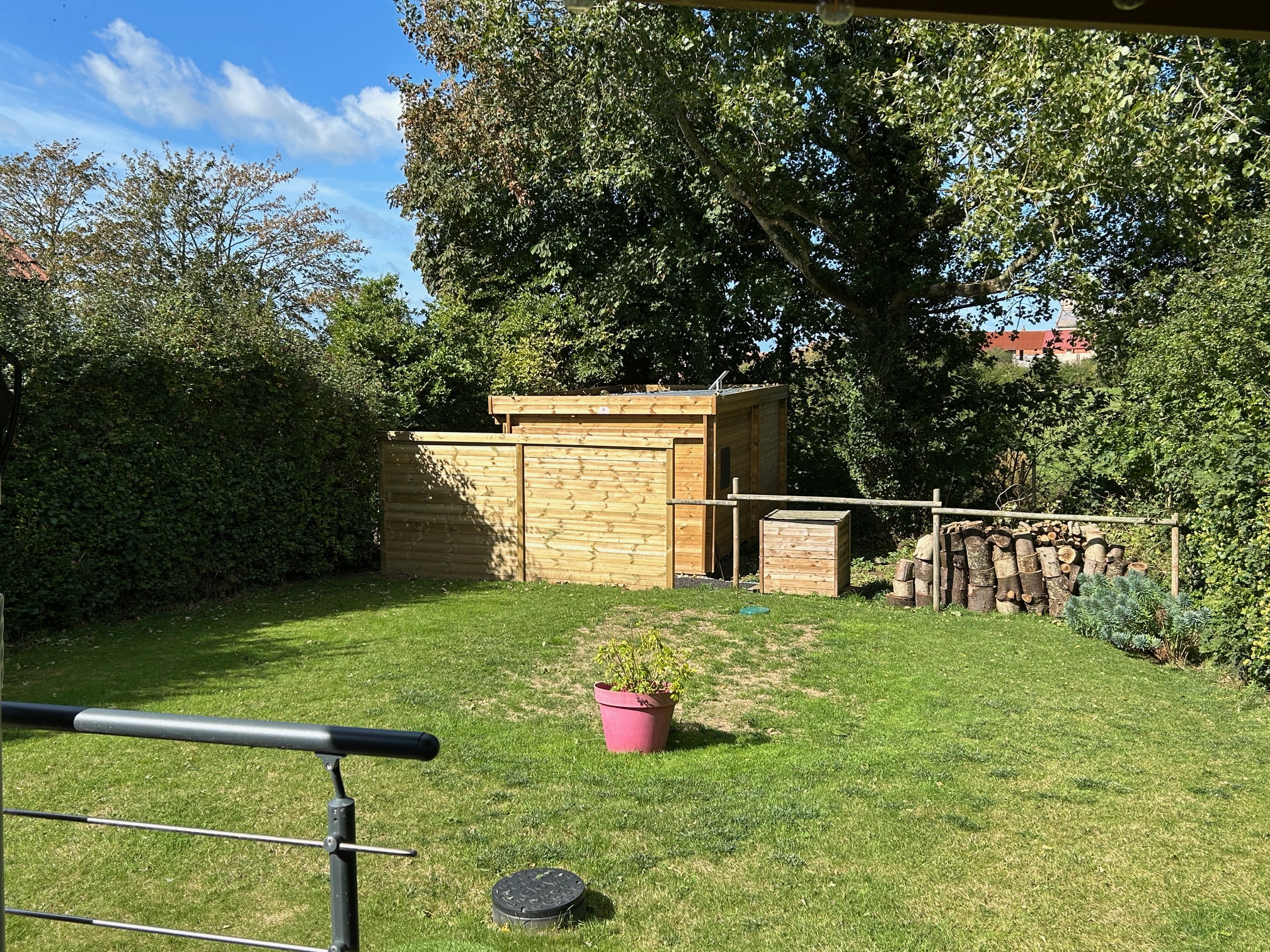 Du changement au fond du jardin