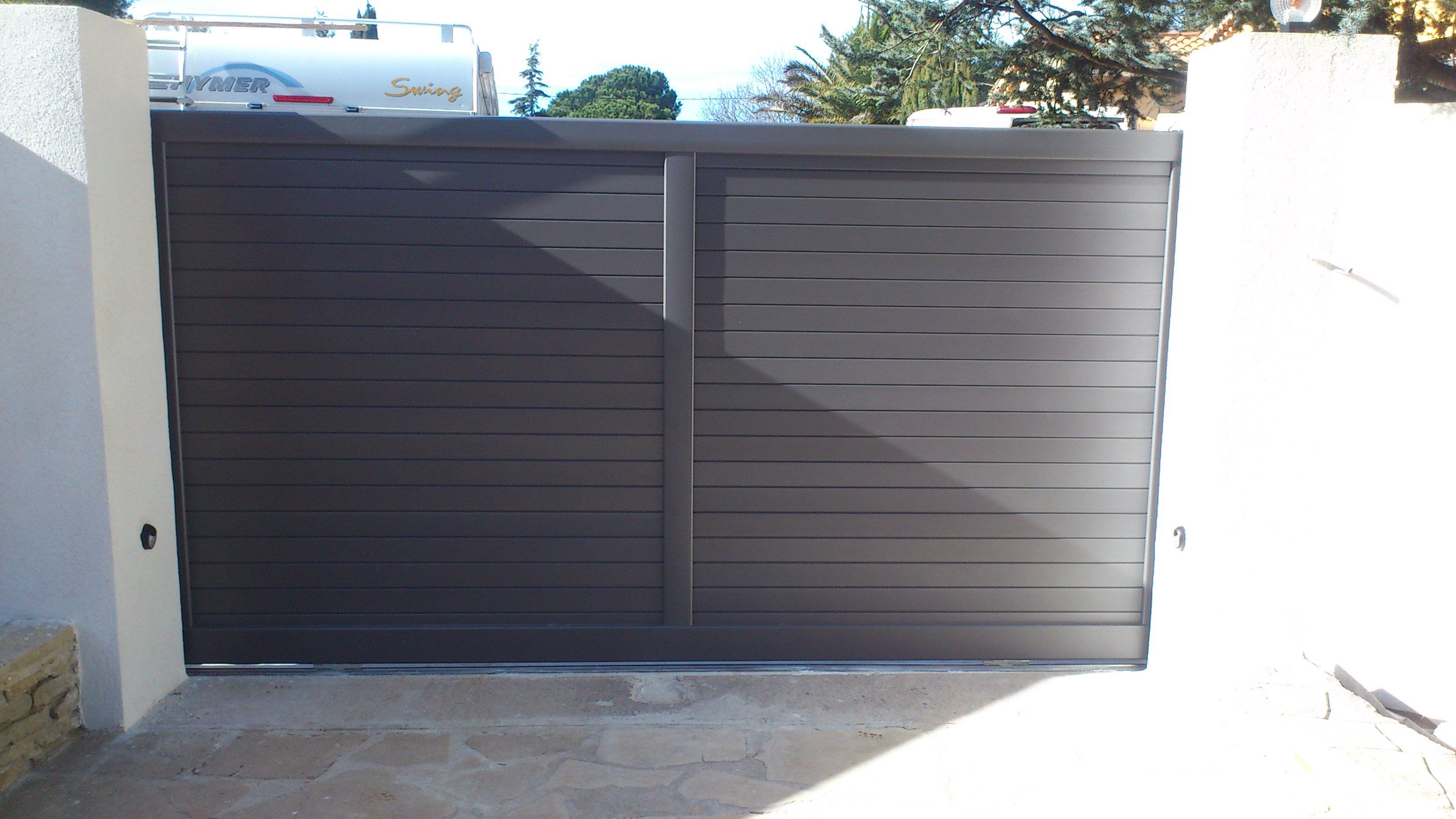 Portail coulissant motorise