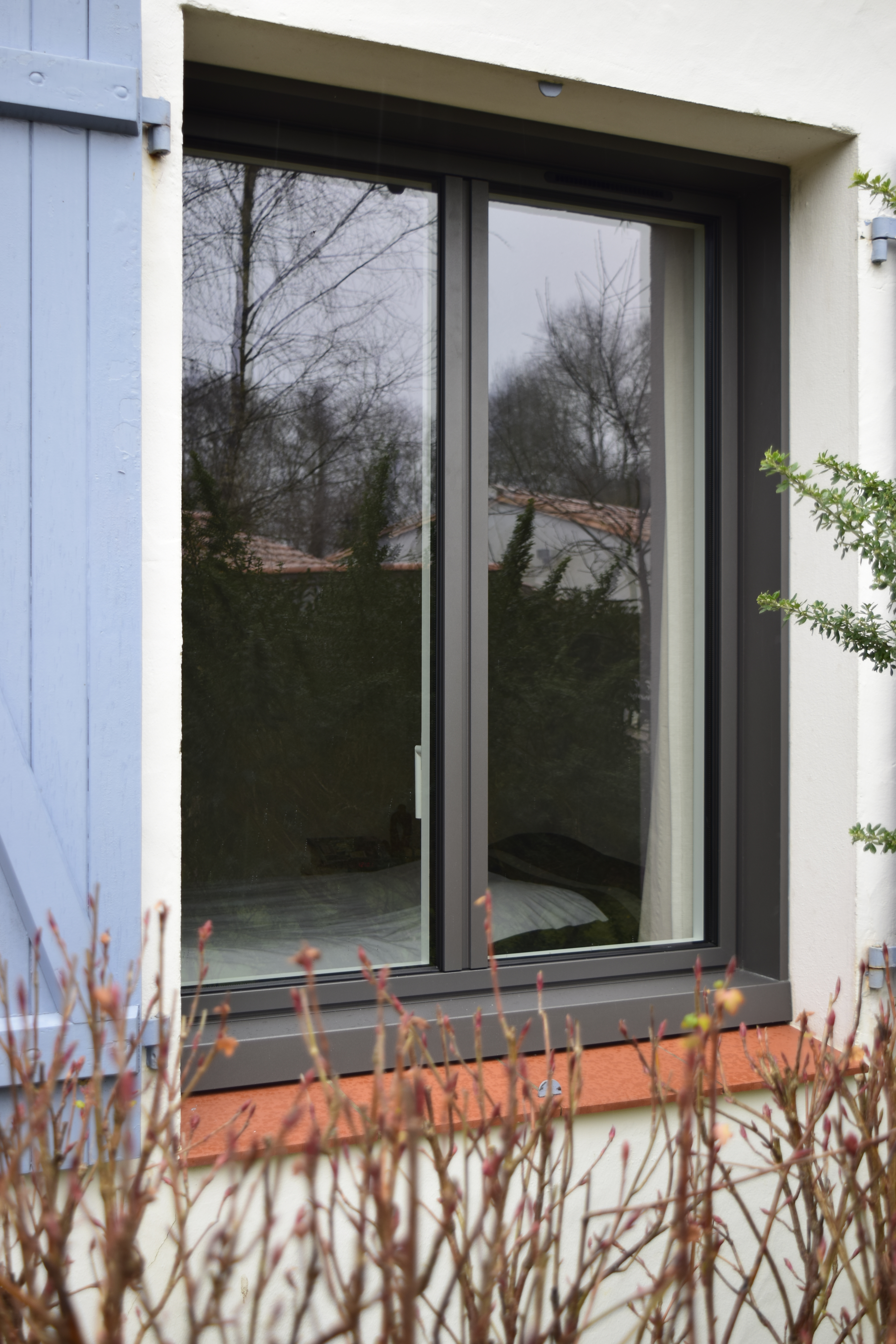 Fenetre aluminium bicolore