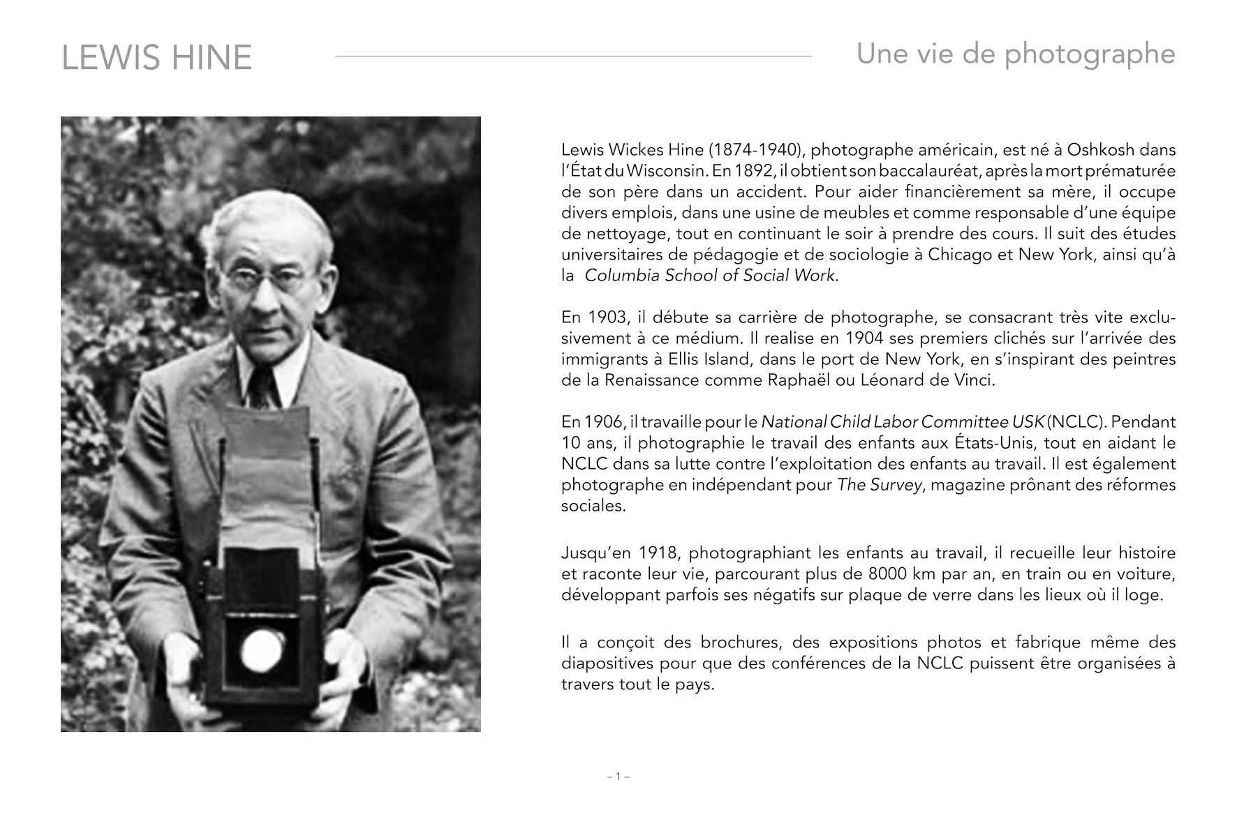 Panneaux hine corriges