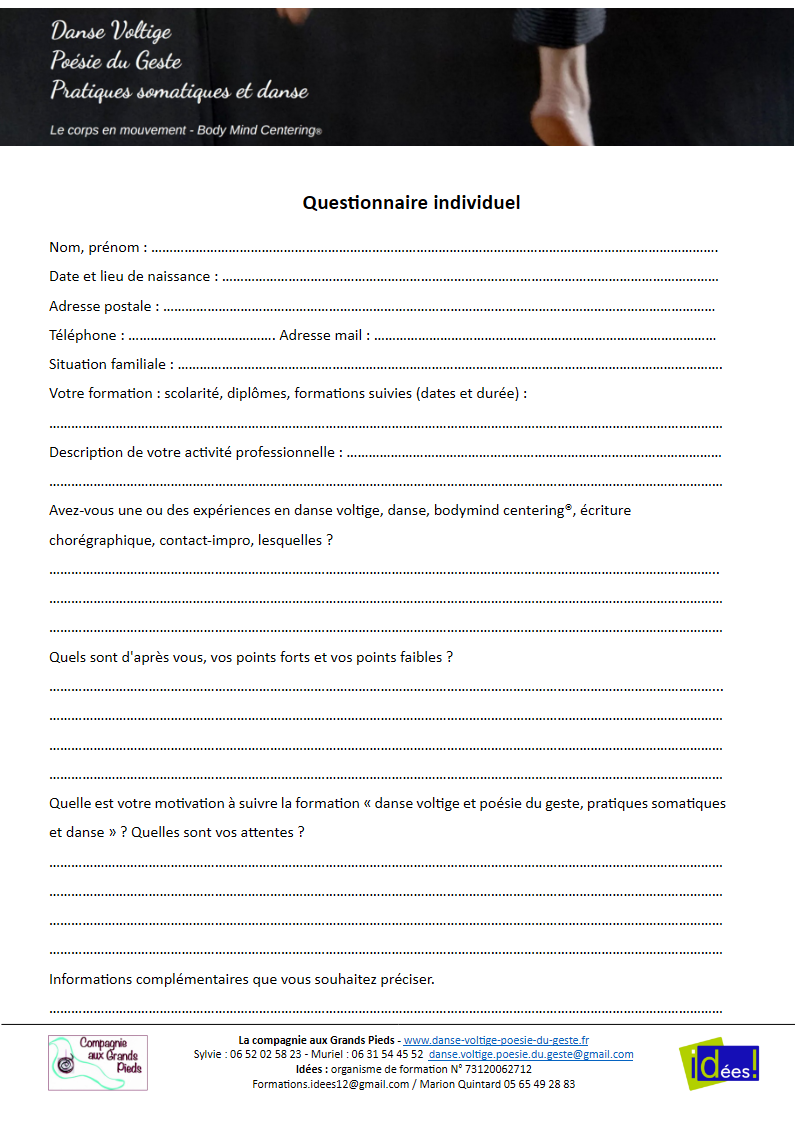 Questionnaire-individuel